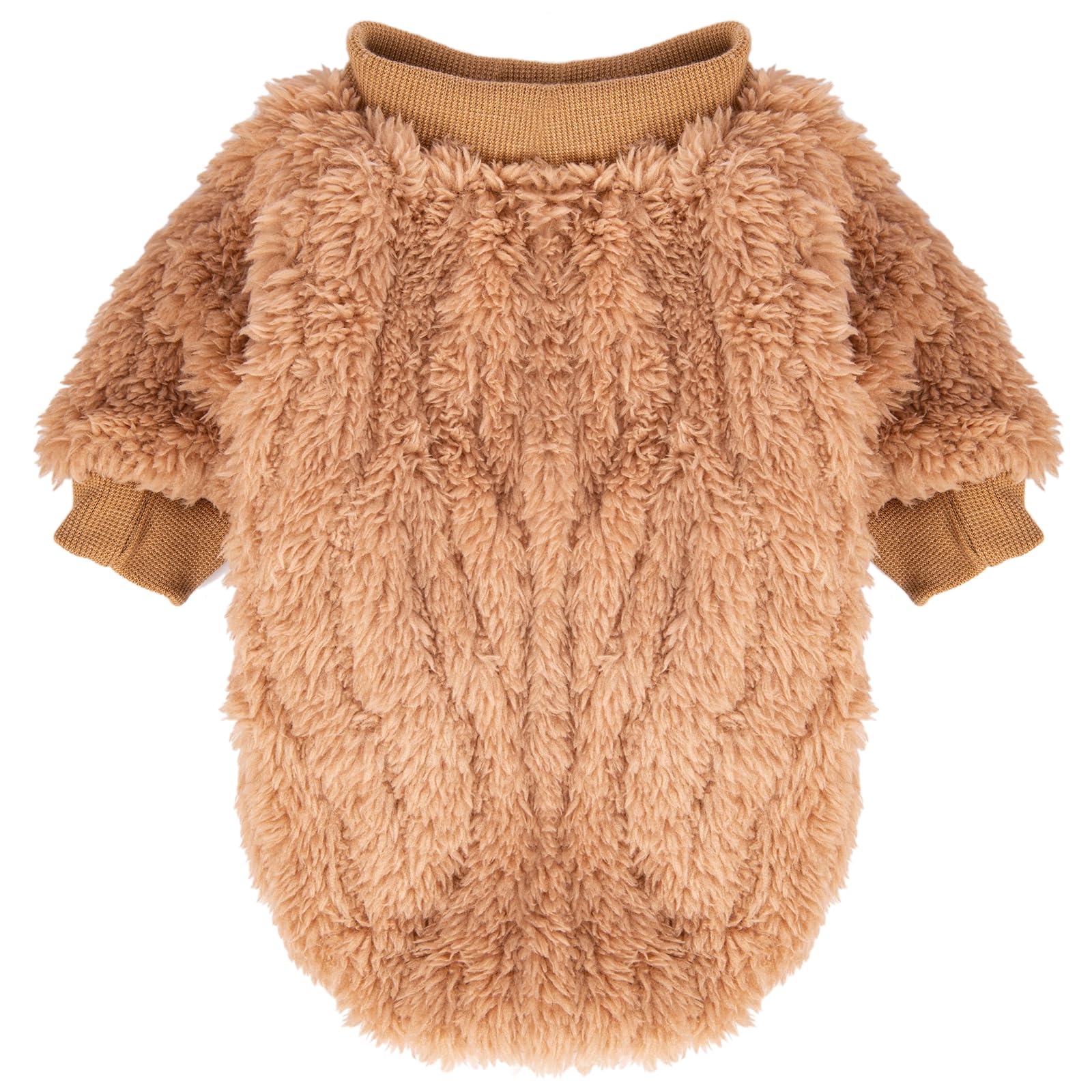 Fabricastle Dog Sweater, 3-Pack Dog Clothes, Ultra Soft And Warm Pet Jackets Xxs Xs For Small Dogs Boy & Cats, Winter Pet Appare